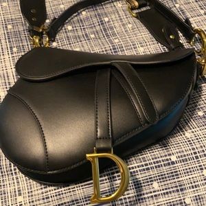 Saddle bag Black new Dior